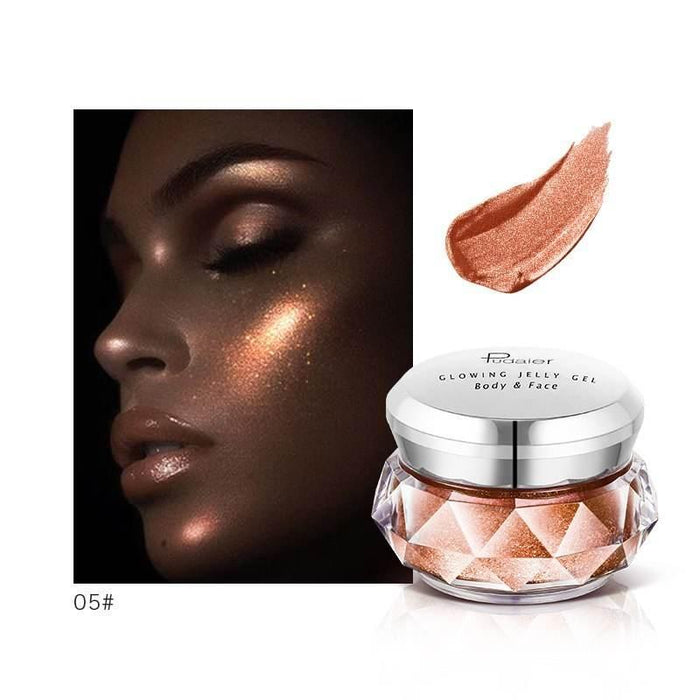 Face Highlighter Gel Eyeshadow Glow Body Glitter - Magellan Fashion Shop