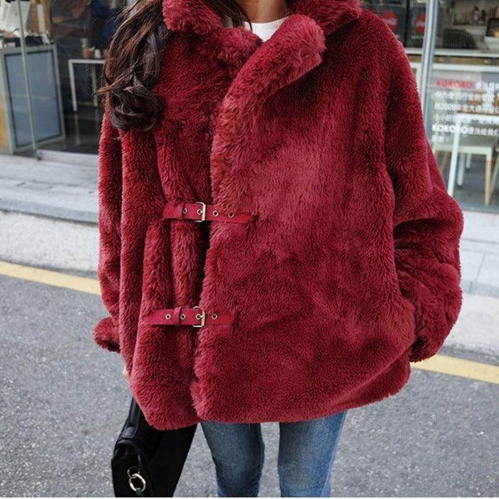 Winter Korean Female Fur Coat Short Soft Rabbit Fur Jacket - Magellan Fashion Shop