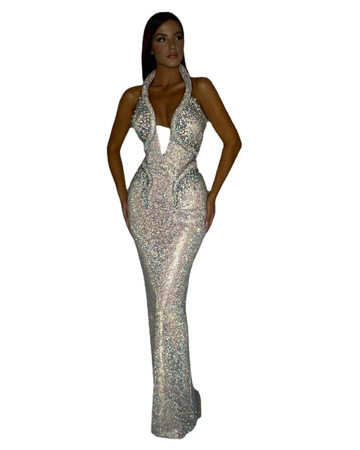 Sexy Sequined Banquet Dress Sheath Trailing Evening Dress - Magellan Fashion Shop