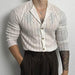 Solid Color Hollow Round Neck Hollow Cardigan - Magellan Fashion Shop