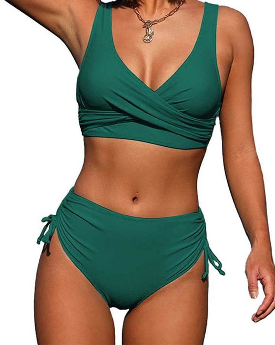 Fashion Strappy Bikini Swimsuit Woman - Magellan Fashion Shop
