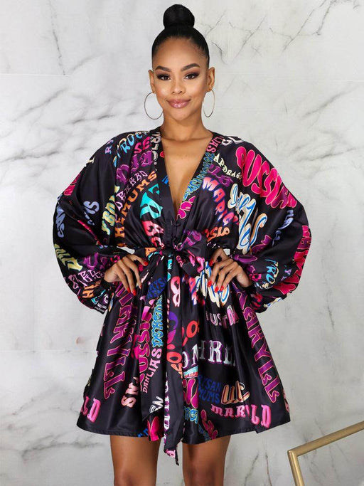 Women print dress - Magellan Fashion Shop