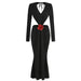 Sexy V-neck Backless Long Dress Long - Magellan Fashion Shop