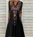 Pocket Bohemian Printed 34 Sleeves Dress Women - Magellan Fashion Shop