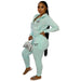 Women's Solid Color Trendy Casual Sports Suit - Magellan Fashion Shop