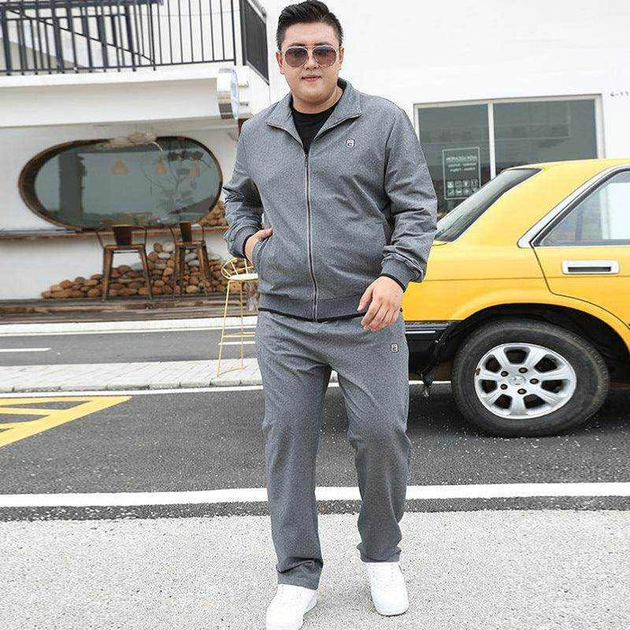 Tracksuit Men Set Autumn Clothes Plus Size Jacket Sport - Magellan Fashion Shop