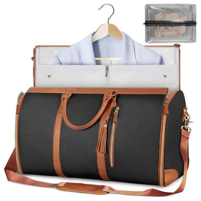 Large Capacity Travel Duffle Bag Women's Handbag Folding Suit Bag Waterproof Clothes Totes - Magellan Fashion Shop