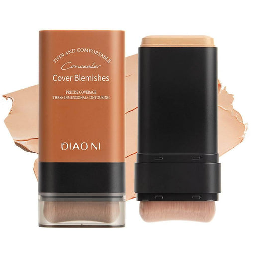DIAONI With Brush 5 Colors 20g Moisturizing Light Transparent Concealing Foundation - Magellan Fashion Shop