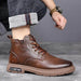 Men's Tooling Big Head Casual Boots Warm - Magellan Fashion Shop