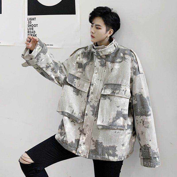 Camouflage silhouette jacket men - Magellan Fashion Shop