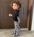 Children Leopard Flared Pants Casual Suit - Magellan Fashion Shop