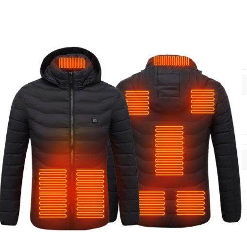 Heated Jacket Coat USB Heating Vest Men's Clothes Winter - Magellan Fashion Shop