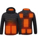 Heated Jacket Coat USB Heating Vest Men's Clothes Winter - Magellan Fashion Shop
