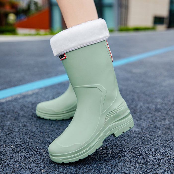 Women's Waterproof Non-Slip Rubber Rain Boots