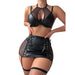 Black Strap Split Sexy Lingerie - Magellan Fashion Shop