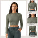Fitness Sports Casual Long Sleeve Top - Magellan Fashion Shop