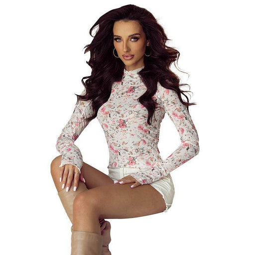 Female Fashion Printed Long-sleeved Top Female - Magellan Fashion Shop