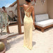 Backless Tied Dress - Magellan Fashion Shop