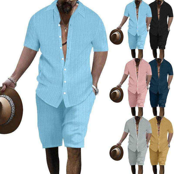 Casual Jacquard Sportswear Summer Men - Magellan Fashion Shop