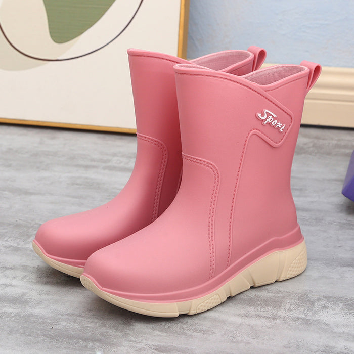 Rain Boots Ladies Kitchen Anti-slip