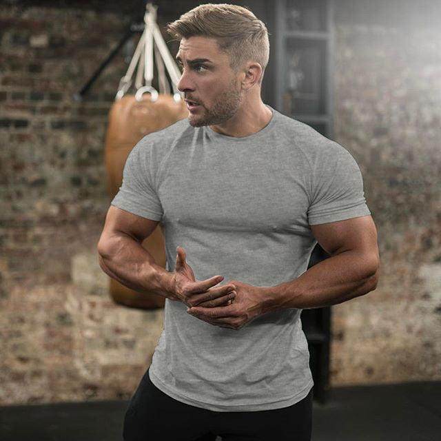 Pure monochrome fitness t-shirt - Magellan Fashion Shop