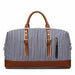 Striped Portable Messenger Travel Bag Travel Bag - Magellan Fashion Shop