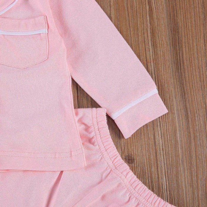 Cotton Two Piece Pajama Sets Toddler Kids Baby Girl Boy - Magellan Fashion Shop