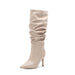Pleated mid boot - Magellan Fashion Shop