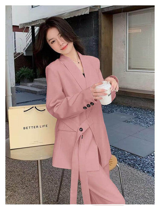 Suit Two-piece Suit Casual Small Suit Women - Magellan Fashion Shop