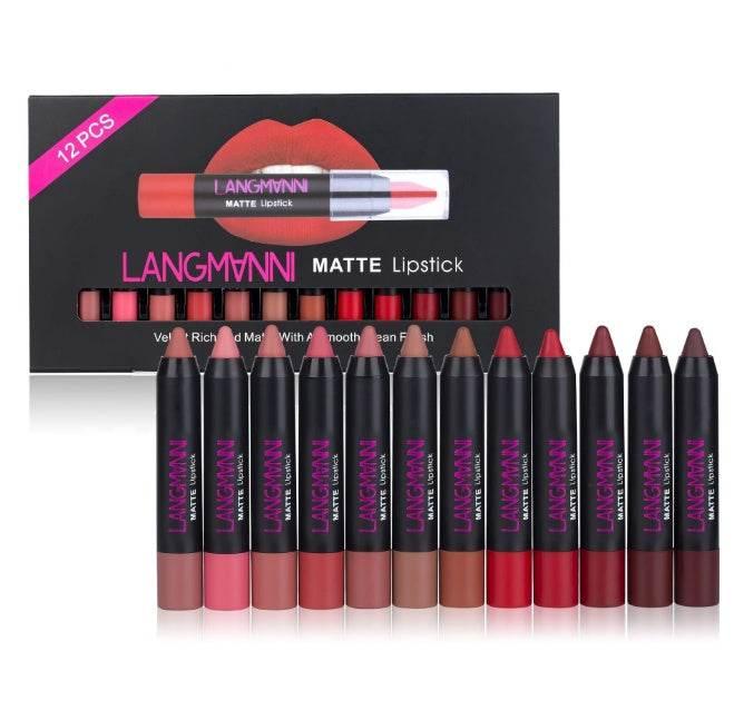 Waterproof Long-lasting Velvet Lipstick Set - Magellan Fashion Shop