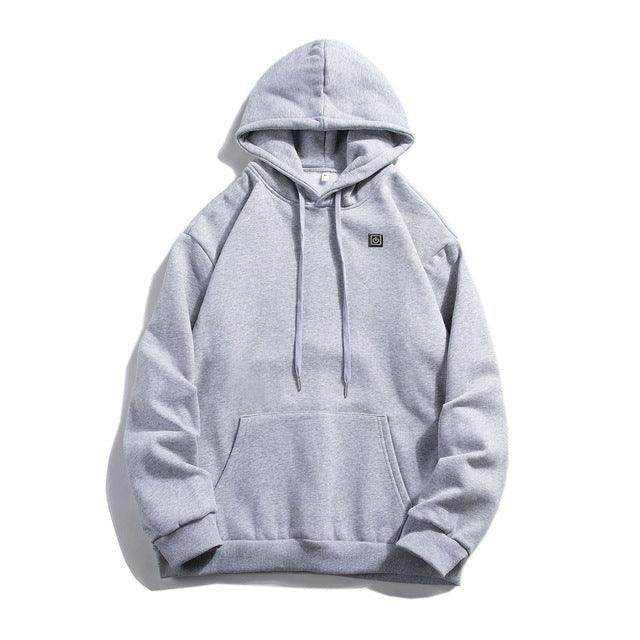 New Outdoor Electric USB Heating Sweaters Hoodies Men Winter Warm Heated Clothes Charging Heat Jacket Sportswear - Magellan Fashion Shop