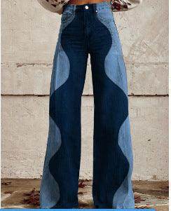 European And American Plus Size Women's Denim Casual Pants - Magellan Fashion Shop