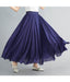 Lady Literature Plus Size Cotton And Linen Skirt - Magellan Fashion Shop
