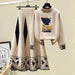 Slimming Sweatshirt Two Pieces Mid-length -piece Set - Magellan Fashion Shop