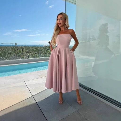 Women's Elegant Retro Dopamine Dress - Magellan Fashion Shop