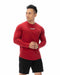 Men's fashion sports fitness long sleeve T-shirt in multiple colors and sizes