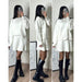 Women's All-matching Sweater Short Skirt Two-piece Suit - Magellan Fashion Shop
