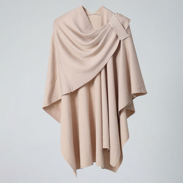 Solid Color Simple Side Strap Shawl Knitted Shoulder Strap