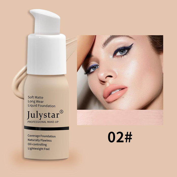 Waterproof Lasting Non Take Off Makeup Concealer Liquid Foundation Beauty Makeup - Magellan Fashion Shop