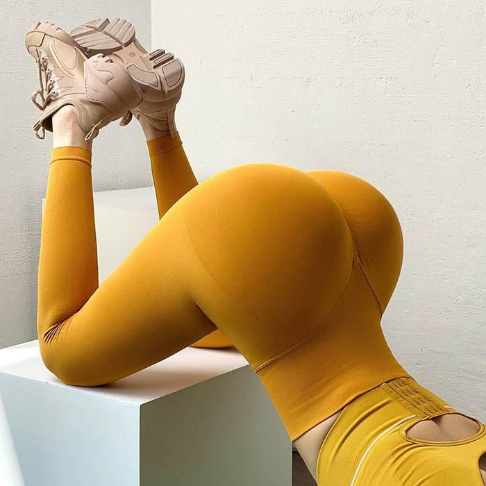 Hip Lifting Fitness Leggings Tummy Control Workout Gym Yoga Pants - Magellan Fashion Shop