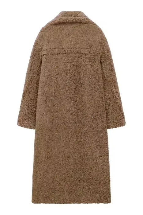 Teddymantel „Berna“ – Eleganter Oversized Wintermantel