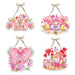 Valentine's Day Decorative Gift Garland Paper Door Hangers - Magellan Fashion Shop