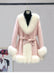 Leather Coat Suede Fur Integrated Mid-length - Magellan Fashion Shop
