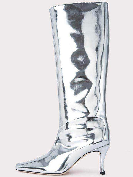 New Style Square Head Cowboy Boot Women - Magellan Fashion Shop