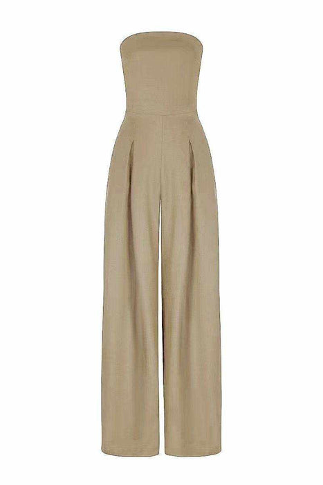 Loose Jumpsuit Ins Fashion Backless Wide Leg Long Pants - Magellan Fashion Shop