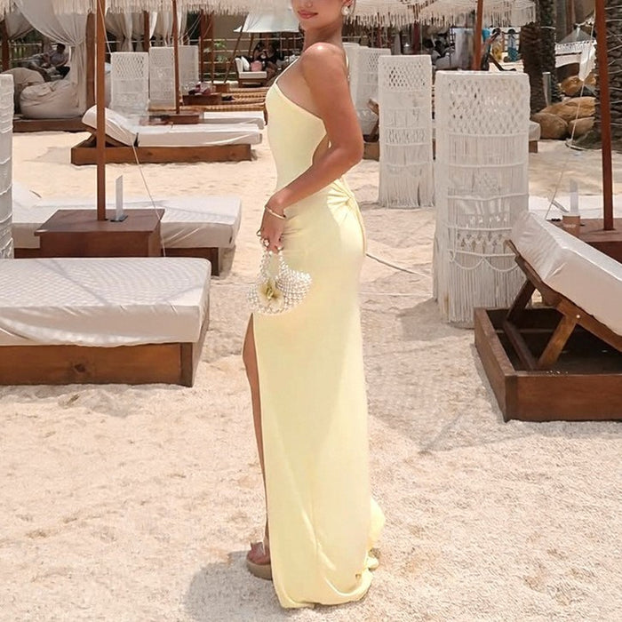 Backless Tied Dress - Magellan Fashion Shop