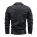 Jacket Men's Leather PU Coat Motorcycle Clothing - Magellan Fashion Shop