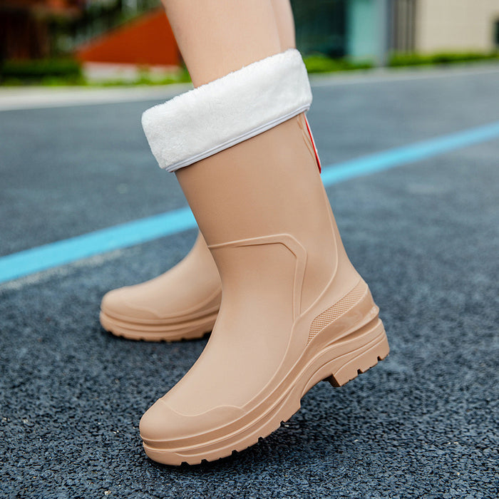 Women's Waterproof Non-Slip Rubber Rain Boots