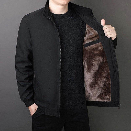 Jacket Winter Fleece-lined Thickened Men's Clothing - Magellan Fashion Shop