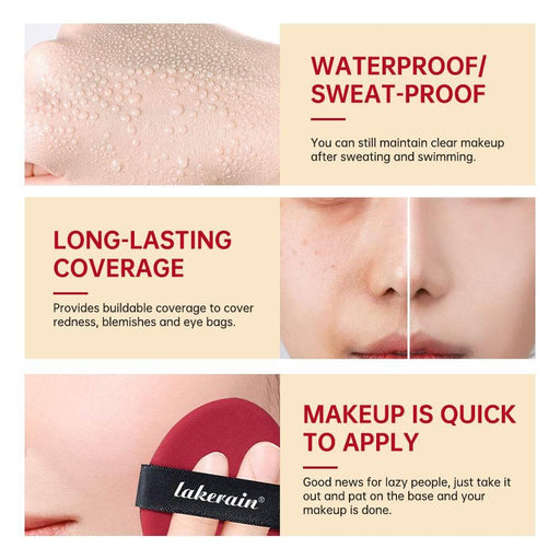 Clear And Light Natural Concealer Cold Color Cushion Liquid Foundation - Magellan Fashion Shop